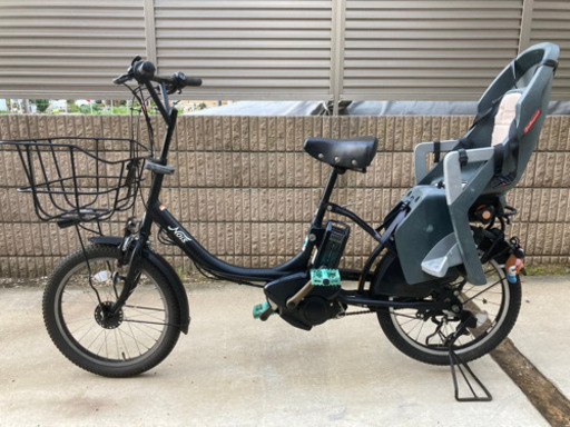電動自転車 子供乗せ YAMAHA パスバビー Noisカスタム マットブラック