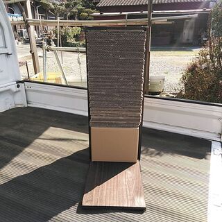 猫の爪とぎ　どっしり頑丈　手作り
