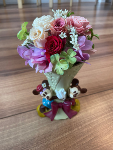 日比谷花壇 ディズニープリザーブドフラワー とんとん 太平のインテリア雑貨 小物 置物 オブジェ の中古あげます 譲ります ジモティーで不用品の処分