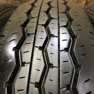 BS ECOPIA RD-613 STEEL 195/80R15 107/105L LT 15インチ 夏タイヤ 4本 2016～18年製 バリ溝 キャラバン等　(VTI351) クレジットカード QR決済可能