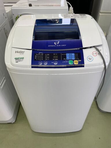 【リサイクルショップ　ピカソ　小松原】Haier ハイアール全自動洗濯機 2012年製 5㎏ JW-K50F
