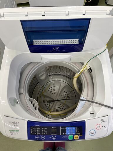 【リサイクルショップ　ピカソ　小松原】Haier ハイアール全自動洗濯機 2012年製 5㎏ JW-K50F