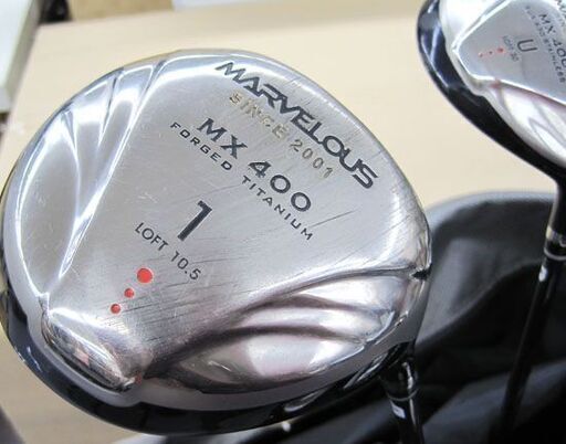 ゴルフセット 12本 MARVELOUS MX400 キャディバッグ付 フルセット 札幌