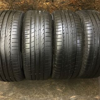 【輸入タイヤ 215/50R17】夏タイヤ【WAREN 社外 17インチ 7J5HPCD114.3+50】2019年製 バリ溝 ノア ヴォクシー等　(TE511) クレジットカード QR決済可能