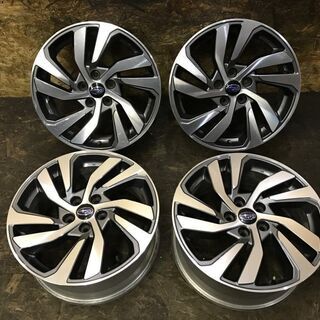 美品 SUBARU スバル レヴォーグ 純正ホイール 18インチ 7.5J5HPCD114.3 