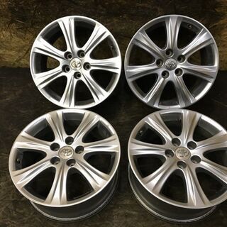 トヨタ純正 クラウン 17インチ 7J +45 4本セット 114.3 5穴 トヨタ純正 クラウン 17インチ 7J +45 4本セット 114.3 5穴 - メルカリ