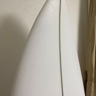 （早い者勝ち）【中古美品・話題のネックベアード2！！】PU・サーフボード 5'8 29.7L ※デッキパット＆フィン付き！！