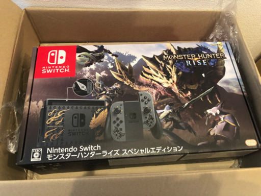 【新品】NintendoSwitch モンスターハンターライズエディション