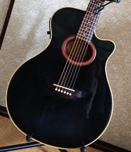 【 YAMAHA APX-4A BLACK  】☆ 弾きやすい！ エレアコ！ (＊おまけ：ストラップ )