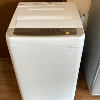 引取予定者決定)早い者勝ち！6kg 洗濯機(Panasonic 2018年製)<値段交渉 