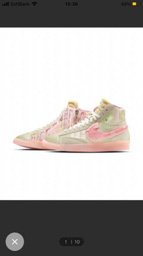 スニーカー NIKE WMNS BLAZER MID REBEL \