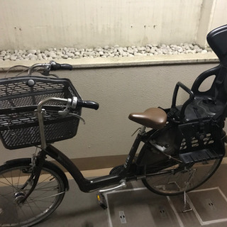 チャイルドシート付き自転車を売ります