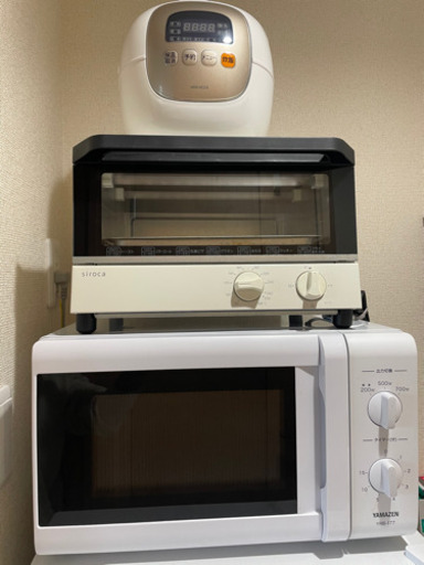 【全て決まりました】家電 4点セット 電子レンジ オーブン 炊飯器 掃除機