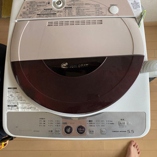 洗濯機SHARP5.5キロ