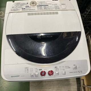 SHARP洗濯機5キロ5.5キロ2010年から2012年