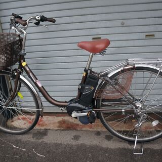 パナソニック・電動アシスト26インチ・VIVI TX（ブラウン）をこんなお