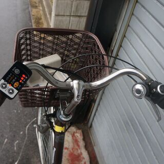 パナソニック・電動アシスト26インチ・VIVI TX（ブラウン）をこんなお