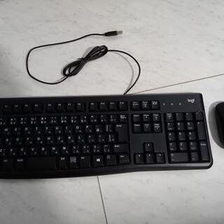 USB接続 キーボード＆ワイヤレス マウス