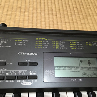 カシオ　電子ピアノ、CTX-2200 CASIO