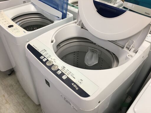 シャープ4.5K洗濯機　2015年製　分解クリーニング済み！！！