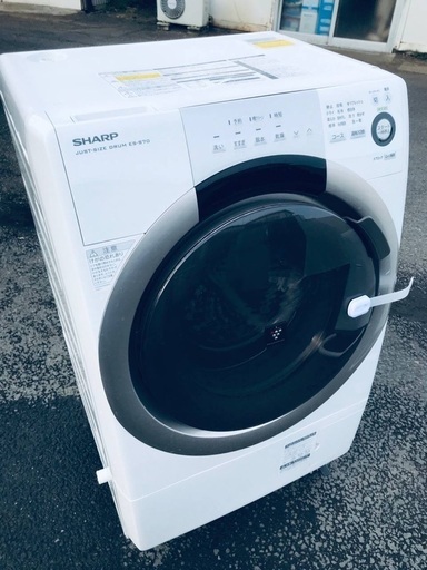 ♦️EJ1918B SHARPドラム式電気洗濯乾燥機 【2014年製】