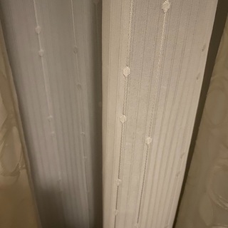 unico ウニコ オーダーカーテン 196×197 ローズ レースカーテン付