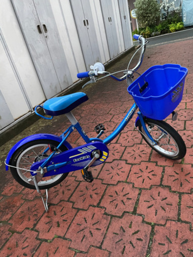 子供用　自転車　エコキッズ　青　走行少なく状態良好です。⭐️値下げ