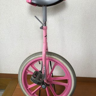 一輪車　ピンク