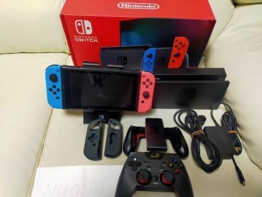 新型Nintendo Switch 本体+備品 メーカー保証あり スイッチ