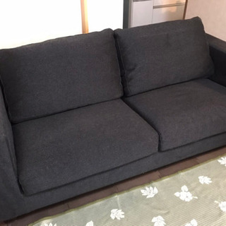 関家具 ソファー オットマン ヘッドレス ブラック 黒