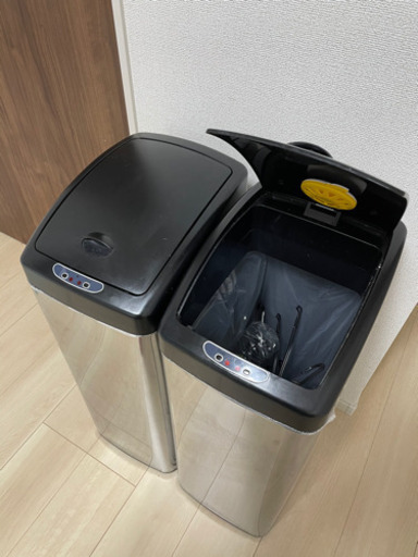 専用自動センサーゴミ箱(2個セット)