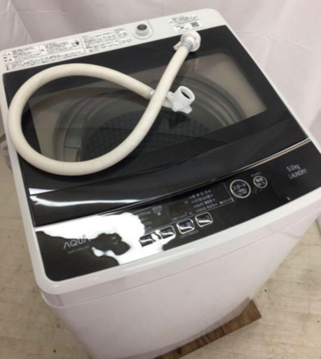 アクア洗濯機5.0kg【2019年式　配送設置無料】