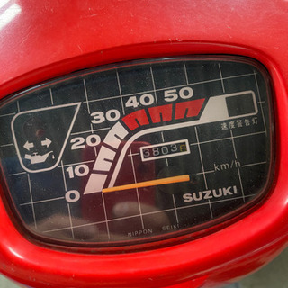 最終値下げ！実働！懐かしのCM！スクーター美人スズキ蘭！2stスクーター！セル付き！美品！約3,800km!バイク！