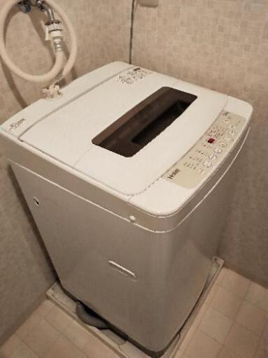 【2018年式・美品】Haier 洗濯機8L JW-K70K