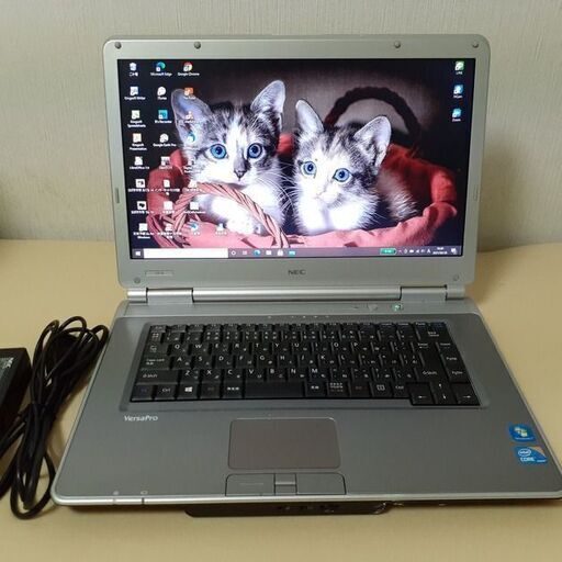【取引中です】☆core i5＋SSDで快適☆　NEC　VersaPro　Wi-Fi  マルチ　シルバー　15インチ　Windows10　⑥