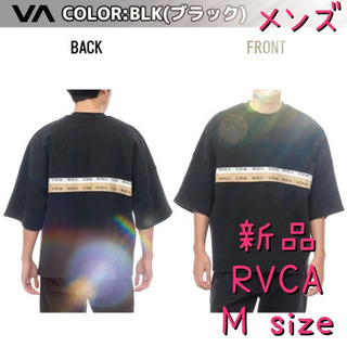 メンズ RVCA ルーカ Tシャツ 半袖 トレーナー ブラック M