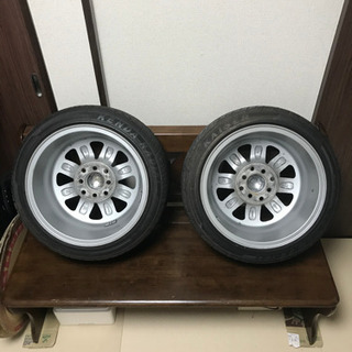 メーカー不明15インチ2本タイヤホイールセット 【公式ショッピングサイト】
