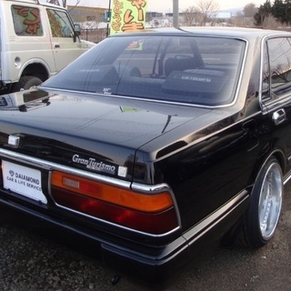 日産 グロリア グランツーリスモｓｖターボｊｉｃ車高調 鬼キャンアダプター ザウバー１７ａｗ 社外マフラー カロッツェリアスピーカー ジャン D C L S 札幌のグロリアの中古車 ジモティー