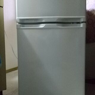【ネット決済】maxzen 2ドア冷凍冷蔵庫 87L