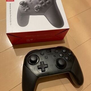 【ジャンク品】Switch PROコントローラー(任天堂純正品)