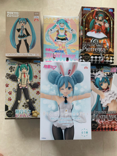 初音ミクフィギュア6個セット