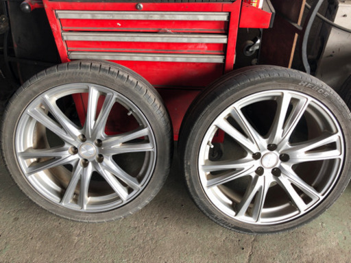 値下げしました。225/40r18 5H 100 ＋53