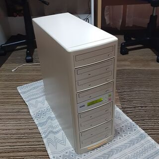 決まりました CD/DVDデュプリケーター 1：7 ACARD製 完動品