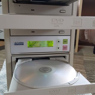 決まりました　CD/DVDデュプリケーター　１：７　ACARD製　完動品 決まりました CD/DVDデュプリケーター 1：7 ACARD製 完動品