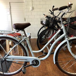 中古自転車　オートライト　オーバーホール済