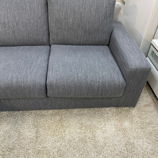 MJ45 W214ファブリックカウチソファ クッション1個付き sofa