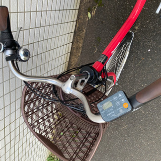 Panasonic 電動アシスト自転車 ビビ・DX 26型 内装3段変速
