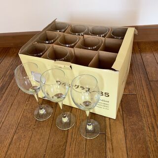 【ネット決済】ワイングラス35 12個セット