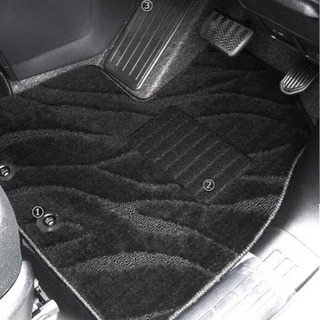 トヨタ ノア ヴォクシー 80系 フロアマット+ステップマット ◆ジェネラル ruihomme 光触媒抗菌加工 フロア マット 車 カーマット 内装 カー用品 toyota ステップ