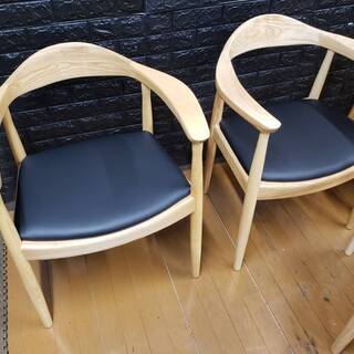 【未使用・訳アリ】北欧デザイン・ダイニングチェア4脚セット・デザイナーズチェア